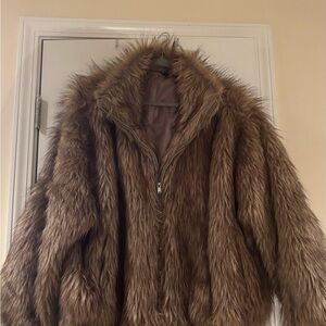 H&M Faux Fur Jacket